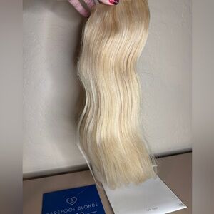 BFB Barefoot Blonde seamless clip in extension real hair